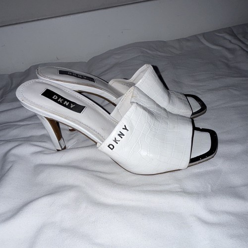 Dkny white croc embossed - dkny,